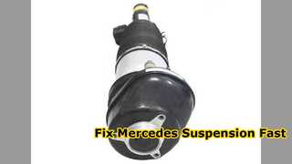 Sửa lỗi giảm xóc sau Mercedes S Class W221 W216