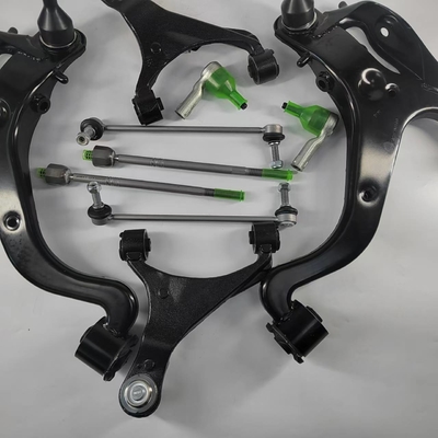 Bộ điều khiển treo không khí phía trước và phía sau Bộ ghép cánh tay và quả bóng 16 PCS cho Land Rover Range Rover Sport L320 L319 Discovery 3&4 2005-2009.